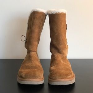 Koolaburra By UGG, Women’s Kinslei Tall Leather Shearing Boots, Size 8